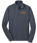 BMFG F295 Port Authority® Slub Fleece 1/4-Zip Pullover